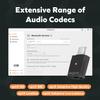 Creative BT-W6 wireless Bluetooth 5.4 and LE audio transmitter with Snapdragon audio, aptX Lossless, low latency and up to 24-bit/96kHz audio, works with PC/Mac/game consoles view 2