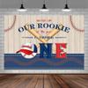 10X10ft Baseball Birthday Party Decorations Banner Supplies Photo Backdrop Photography Background for Boys Kids Teens, Sport Themed Backdrops Photo Booth Prop Decorations Wall Decor Tablecloth view 1