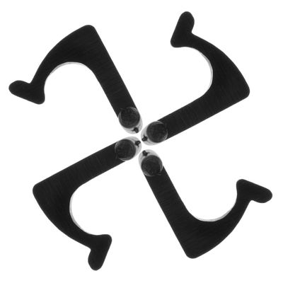 Abaodam 4pcs Record Player Buckles Holder for Vinyl Records Turntable Fixing Buckle Accessories