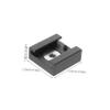 MERRYHAPY 2sets DSLR Camera Hot Shoe Extension Adapter Hot Shoe Mount Fixed Seat Secure Accessory Attachment view 2