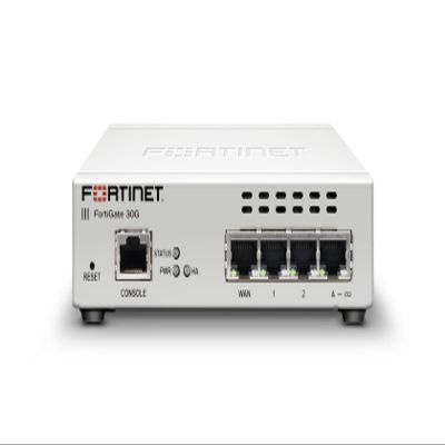 FortiGate-30G Network Security Appliance Plus 1 Year FortiGuard Unified Threat Protection (UTP) and FortiCare Premium (FG-30G-BDL-950-12)