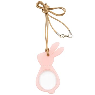 Fieldwork GLP002-2 Loupe Handheld Magnifier 1.8X with Strap, Rabbit Magnifier Pink