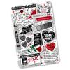 Kindle Insert for Clear Cover | Gothic Bookish Decor | Kindle Cardstock Insert | Booktok Smut Stickers Case Insert | Dark Romance Book Gifts (Kindle 11th Generation Paperwhite 6.8") view 1