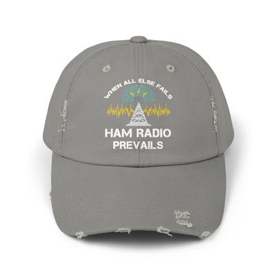 Funny Ham Radio Prepper Survivalist Hat Ham Radio Operator Enthusiast Homesteader Libertarian Survival Expert Light Olive