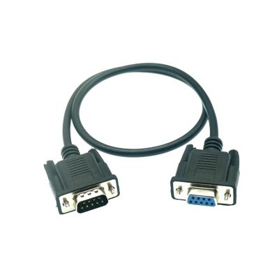 ACGTUY RS232 DB9 9pin Serial Male to Female/Female to Female/Male to Male Port Extension Com Data Cable Converter PC Cable 1.5m 300cm 5m(1.5m,DB9 Male to Female)