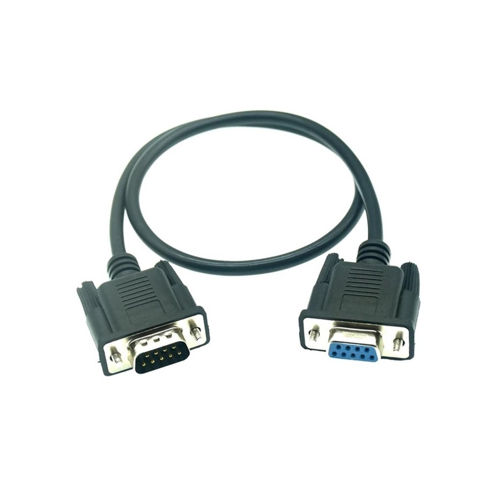 ACGTUY RS232 DB9 9pin Serial Male to Female/Female to Female/Male to Male Port Extension Com Data Cable Converter PC Cable 1.5m 300cm 5m(1.5m,DB9 Male to Female)