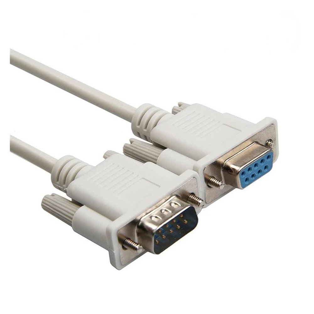 ACGTUY DB9 Serial Cable 9 Pin RS232 Serial Cable Male to Female PC Converter Extension Cable 9Pin Adapter Cable 1.5m/3.0m(1.5m,Male to Male)