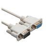 ACGTUY DB9 Serial Cable 9 Pin RS232 Serial Cable Male to Female PC Converter Extension Cable 9Pin Adapter Cable 1.5m/3.0m(1.5m,Male to Male) view 1