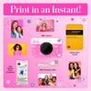 Barbie x Kodak Printomatic Full-Color Instant Print Digital Camera  5MP Portable Barbie Camera Prints Colorful 2x3 Sticky-Back Photos  Signature Style view 3