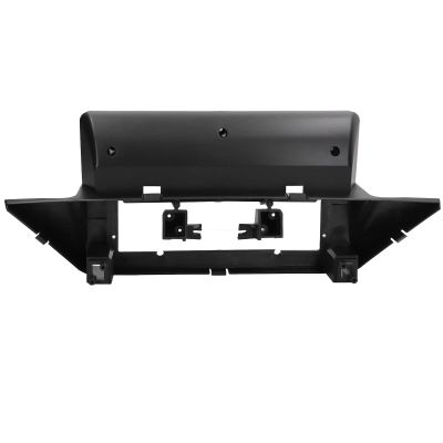 10.1in Screen Car Audio Radio Stereo Fascia 2 DIN Dash Panel Frame Install Kit, Center Console Navigation Panel Frame for X1 E83 20102014, Come with Wire Harness and Protocol
