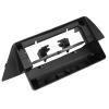 10.1in Screen Car Audio Radio Stereo Fascia 2 DIN Dash Panel Frame Install Kit, Center Console Navigation Panel Frame for X1 E83 20102014, Come with Wire Harness and Protocol view 4