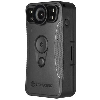 Transcend DPB30 DrivePro Body Camera 128GB, 1440P 2K QHD Body Worn Camera with Night Vision/Wi-FI/Bluetooth/IP67 Waterproof/12-Hour Battery Life, Ideal for Law Enforcement & Security - TS128GDPB30A