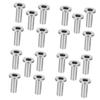IWOWHERO 50pcs Deck Cable Railing Kit Cable Protective Sleeves Wire Rope Protectors Railing Supplies Drill Bit view 1