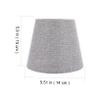 MOBUTOFU Sturdy Bracket Easy Install Tabletop Lamp Shade Bohemian Style Living Room Bedroom Lampshades view 4