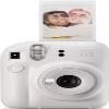 Fujifilm Instax Mini 12 Camera with Fujifilm Instant Mini Films Bundle with + Sunshine Photo Microfiber Cleaning Cloth (Clay White + 80 Sheets/CC1) view 2