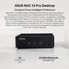 ASUS NUC 14 Pro Mini Desktop, Intel 16-Core Ultra 7 155H, 16GB DDR5, 1TB SSD, Wi-Fi 6E, Support 4-Display 4K, Thunderbolt 4, HDMI, Bluetooth, Windows 11 Pro, Black, AI PC for Home/Business/Gaming view 4
