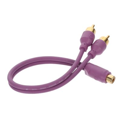 CHILDWEET Audio Speaker Wire Splitter Cable Female to Male Replacement Adapter for Easy Connection of Multiple Audio Devices and Stable Construction for -Term Usage