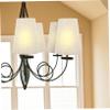 ULDIGI Burlap Lamp Shade Linen Fabric Table Lamp Shade Decorative for Bedroom Lighting view 2