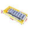 Homoyoyo 60 in 1 S2 Steel Mobile Tool Disassemble Kit Precision Screwdriver Bits Yellow for Phone Cover Opening view 3