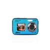 Minolta 48MP Underwater Digital Camera  5K Ultra HD Video, Autofocus, 16x Digital Zoom, Dual LCD Screens, Selfie Front Screen, Waterproof to 13ft, Rechargeable Battery, 32GB Card (Blue) view 2
