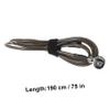 SECFOU 2m Extended Laptop Cable Lock Security Cable Lock for Notebook Computer view 2