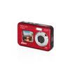 Minolta 48MP Underwater Digital Camera  5K Ultra HD Video, Autofocus, 16x Digital Zoom, Dual LCD Screens, Selfie Front Screen, Waterproof to 13ft, Rechargeable Battery, 32GB Card (Red) view 1