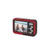 Minolta 48MP Underwater Digital Camera  5K Ultra HD Video, Autofocus, 16x Digital Zoom, Dual LCD Screens, Selfie Front Screen, Waterproof to 13ft, Rechargeable Battery, 32GB Card (Red) view 3
