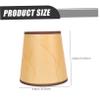 IWOWHERO Cloth Art Lampshade for Base Versatile Table Lamp Light Shade Creative and Chic Design for Bedroom and to Install Home Decor view 2