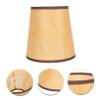 IWOWHERO Cloth Art Lampshade for Base Versatile Table Lamp Light Shade Creative and Chic Design for Bedroom and to Install Home Decor view 3