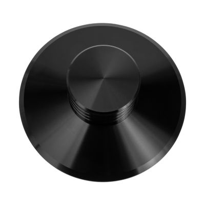 KONTONTY Balanced Disc Stabilizer Record Player Weight Clamp Vinyl Record Stabilizer Player Accessories