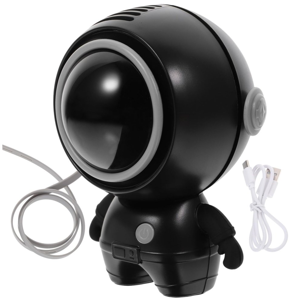 BUTIFULSIC Rechargeable Hanging Personal Cooling Fan for Usb Powered Astronaut Design Portable Lightweight for Outdoor Activities and Travel