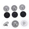 Homoyoyo 6pcs Shutter Release Button Aluminum Alloy Camera Accessory Tapered Thread Design Easy to Install Includes Flat Concave and Convex for Enhanced Grip view 2