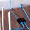 PHENOFICE 100m Ethernet Splitter Adapter to Network Splitter for Easy Device Sharing Compatible with Routers and Computers Efficient Use Black Design view 4
