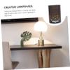 Levemolo Simple Lampshade Home Decor Cloth Hollow Lamp Shade Warm Lighting view 4