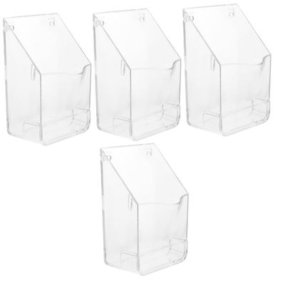 OSALADI 4pcs Doorbell Rainproof Cover Shelter Protector for Fingerprint Devices Access Control Keyboards Doorbells Minimizes Rain Dirt Impact Weather-resistant Design
