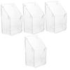 OSALADI 4pcs Doorbell Rainproof Cover Shelter Protector for Fingerprint Devices Access Control Keyboards Doorbells Minimizes Rain Dirt Impact Weather-resistant Design view 1