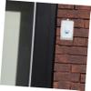 OSALADI 4pcs Doorbell Rainproof Cover Shelter Protector for Fingerprint Devices Access Control Keyboards Doorbells Minimizes Rain Dirt Impact Weather-resistant Design view 4