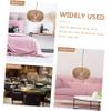 CIMAXIC Chandelier Woven Lampshade Retro Style Light Cover for Home Dining Kitchen and Creates Warm Atmosphere Rustic Design for Lighting Fixtures view 2