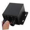 COOLHIYA Bass Knob Controller for Car Audio System Adjustable RCA Level Regulator for Amplifiers Enhance Your Car view 2