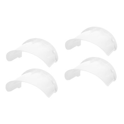 BRIGHTFUFU 4pcs Outdoor Shield Weatherproof Protective Cover for Rain and Sun Easy Installation Security Cap for Outdoor Against Harsh Conditions