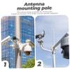 ARTIBETTER Stainless Steel Antenna Mounting Pole Mounting Pole Bracket for Outside view 2