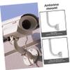 ARTIBETTER Stainless Steel Antenna Mounting Pole Mounting Pole Bracket for Outside view 3