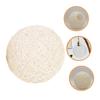 ANDRESLAD String Light Rattan Lamp Vintage Lamp Shade Rustic Lampshades for Home Restaurant Decorative view 2