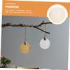 ANDRESLAD String Light Rattan Lamp Vintage Lamp Shade Rustic Lampshades for Home Restaurant Decorative view 4