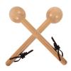 BRIGHTFUFU 2pcs Mallet for Baseball Softball Glove Shaping Hammer Smooth Finish Handle for Comfort for Breaking Gloves Portable Design view 1