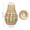 Homoyoyo Woven Hanging Lamp Shade Replacement for Rustic Farmhouse Decor Compatible Pendant Light Shade Easy to Install Boho Ceiling Light Fixture Creates Warm Atmosphere view 2