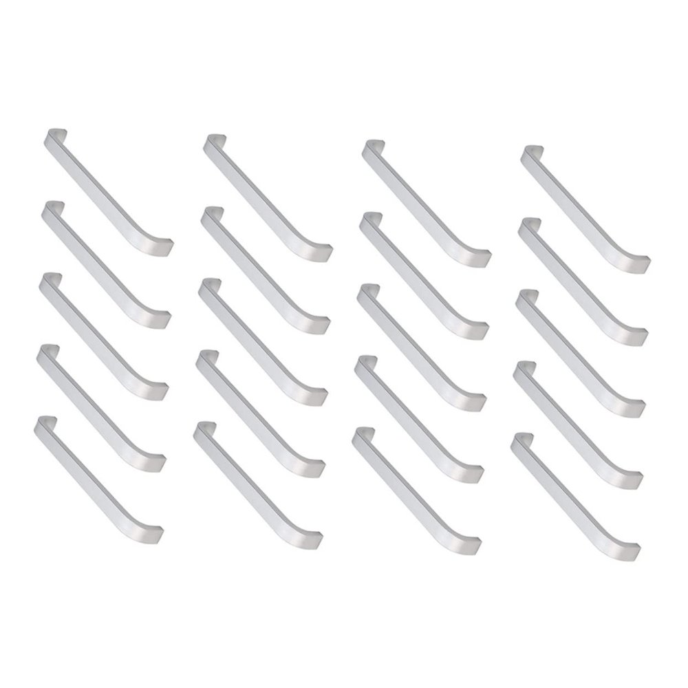 IWOWHERO 20pcs Satin Knobs Aluminum Handle Furniture Handles Wardrobe Pulls Cabinet Knobs