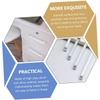 IWOWHERO 20pcs Satin Knobs Aluminum Handle Furniture Handles Wardrobe Pulls Cabinet Knobs view 3