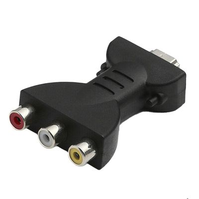 CAXUSD Av Converter Quick Install Adapter No Software Black Universal A/v Adapter
