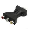 CAXUSD Av Converter Quick Install Adapter No Software Black Universal A/v Adapter view 1